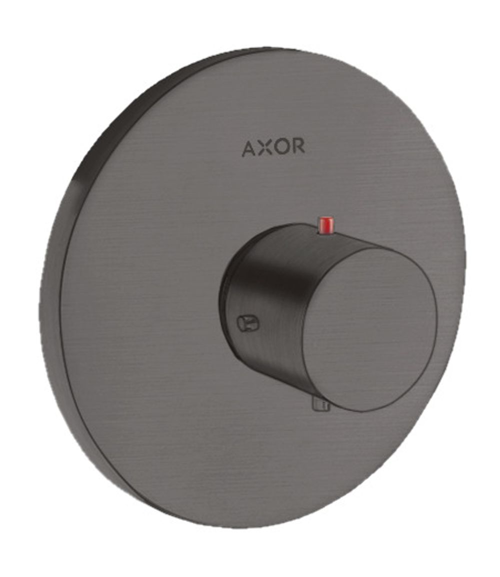 https://raleo.de:443/files/img/11eeea14cb82b35092906bba4399b90c/size_l/AXOR-HG-AXOR-Starck-Thermostat-Unterputz-Brushed-Black-Chrome-10710340 gallery number 1